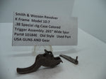 10184E S&W K Size Model 10-7 Trigger Assembly .265" Wide Spur. 38 Special ctg.