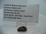 10179 S&W K Size Model 10-7 Thumb Piece & Nut Blue Steel .38 Special ctg.