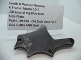 10152A S&W K Size Model 10-7 Side Plate Blue Steel .38 Special ctg.