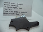 10152 S&W K Size Model 10-7 Side Plate Blue Steel.38 Special ctg.