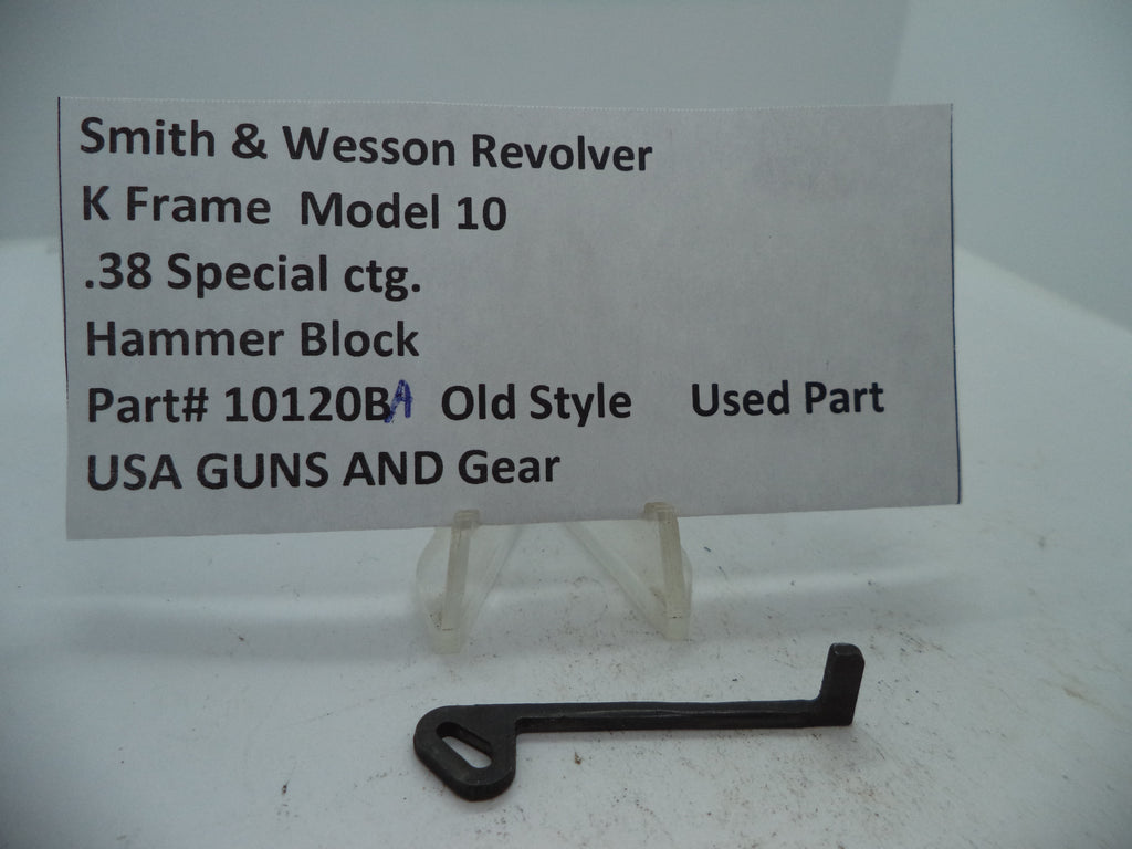 Smith & Wesson K Frame Model 10 Hammer Block - .38 Special - 1012BA