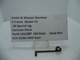 10120BA Smith & Wesson K Size Model 10 Hammer Block .38 Special ctg