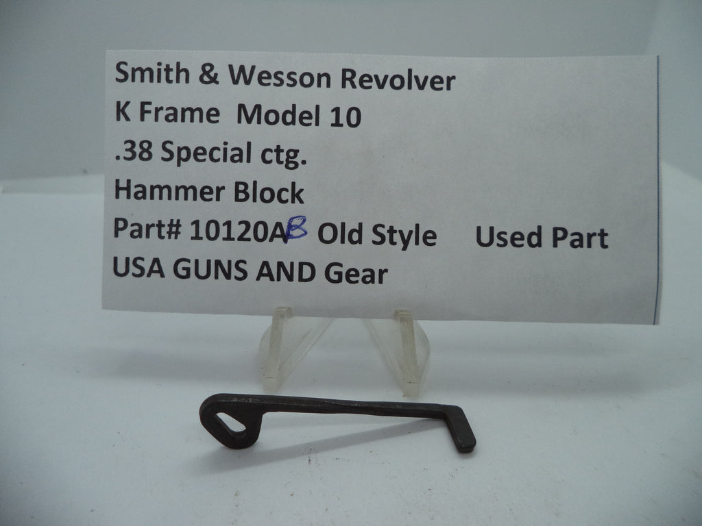 Smith & Wesson K Frame Model 10 Hammer Block - .38 Special - 10120AB