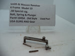 1045A S&W Revolver K Size Model 10-7 Bolt, Spring & Plunger .38 Special ctg.