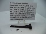 KL162D S&W K/ L Frame Multi-Models Rear Adjustable Sight 1.95" Used Part