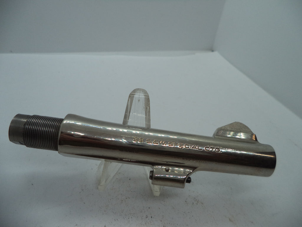 S&W K Frame Model 10-7 Barrel 4" Pinned Nickel .38 Special Used - Part# 1022