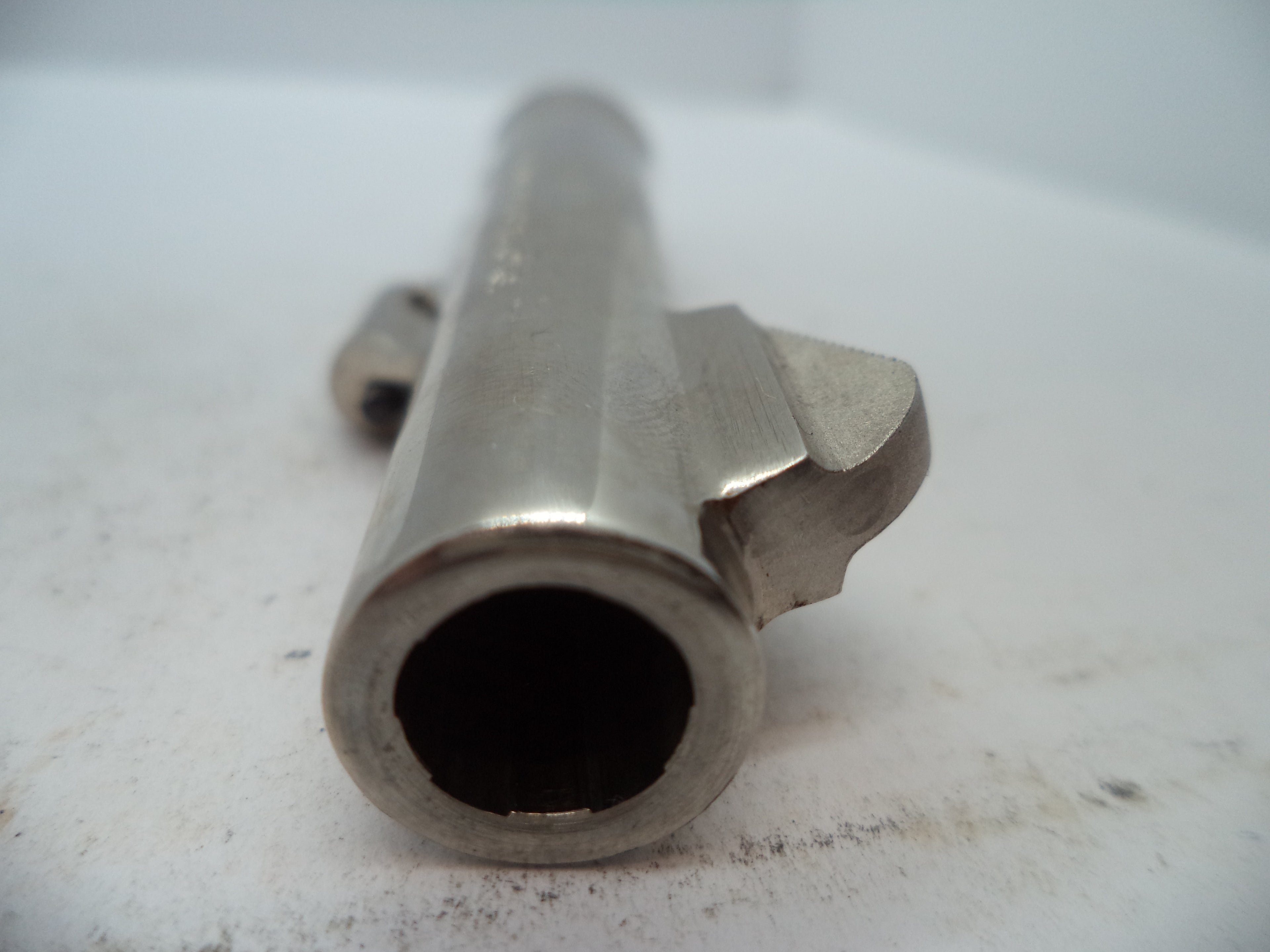 S&W K Frame Model 10-7 Barrel 4" Pinned Nickel .38 Special Used - Part# 1022