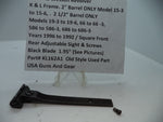 KL162A1 S&W K&L Model 15,19,66,67,586,686, Rear Adjustable Sight