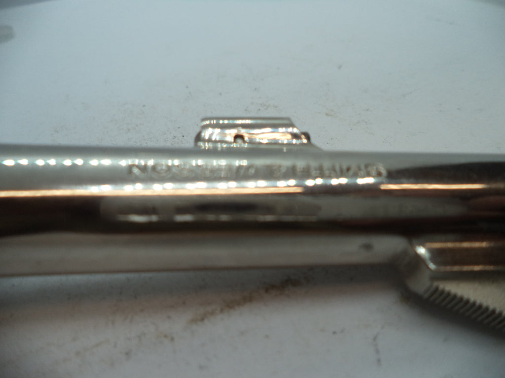 S&W K Frame Model 10-7 Barrel 4" Pinned Nickel .38 Special Used - Part# 1022