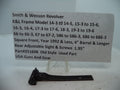 25160B S&W K&L Frame Multi Model Rear Adjustable Sight & Screws 1.95"