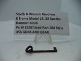 1520B S&W K Size Model 15 Hammer Block .38 Special Used Part