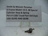 1581C Smith & Wesson K Size Model 15-2 Cylinder Stop .38 Special Used Part