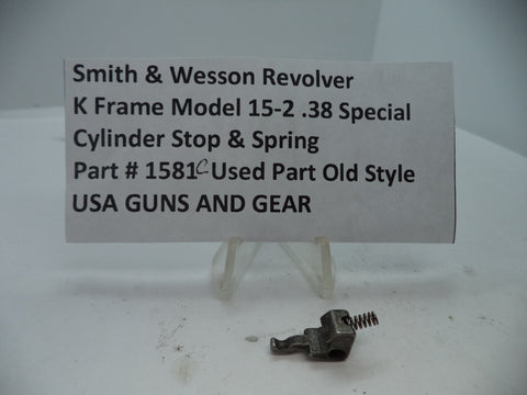 1581C Smith & Wesson K Size Model 15-2 Cylinder Stop .38 Special Used Part