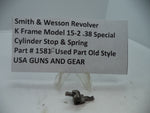 1581C Smith & Wesson K Size Model 15-2 Cylinder Stop .38 Special Used Part