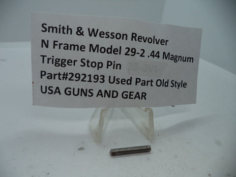 292193 S&W N Size Model 29-2 Trigger Stop Pin .44 Magnum Used