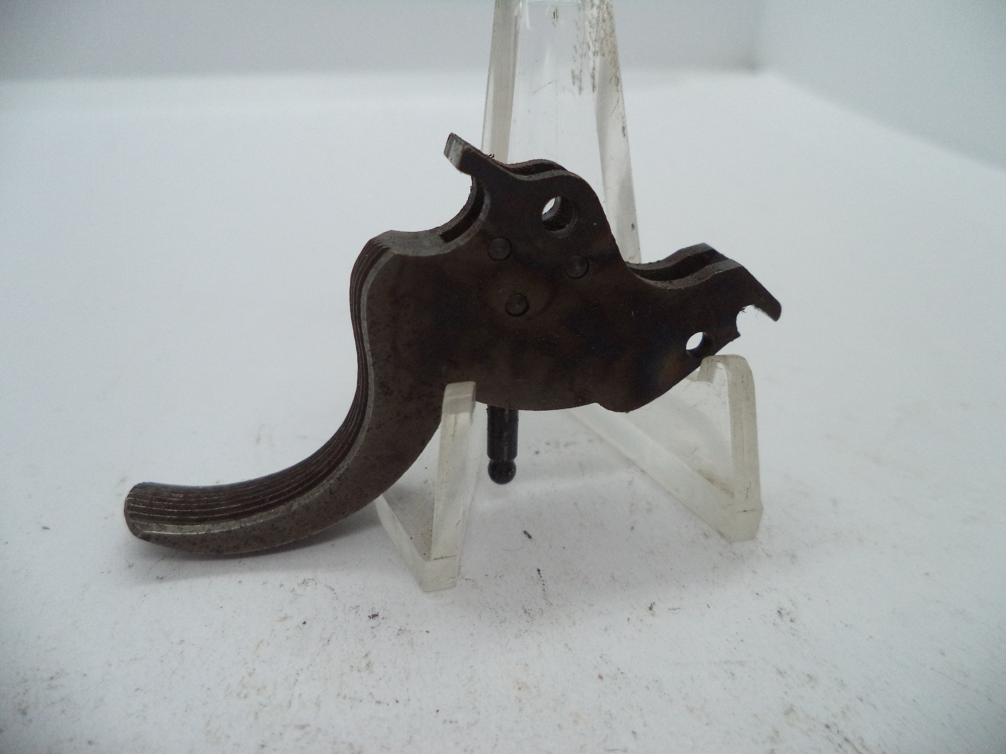 S&W K Frame Model 10-7 Trigger Assembly .265" Wide Spur Case Colored .38 Special Old Style Used - Part# 10184