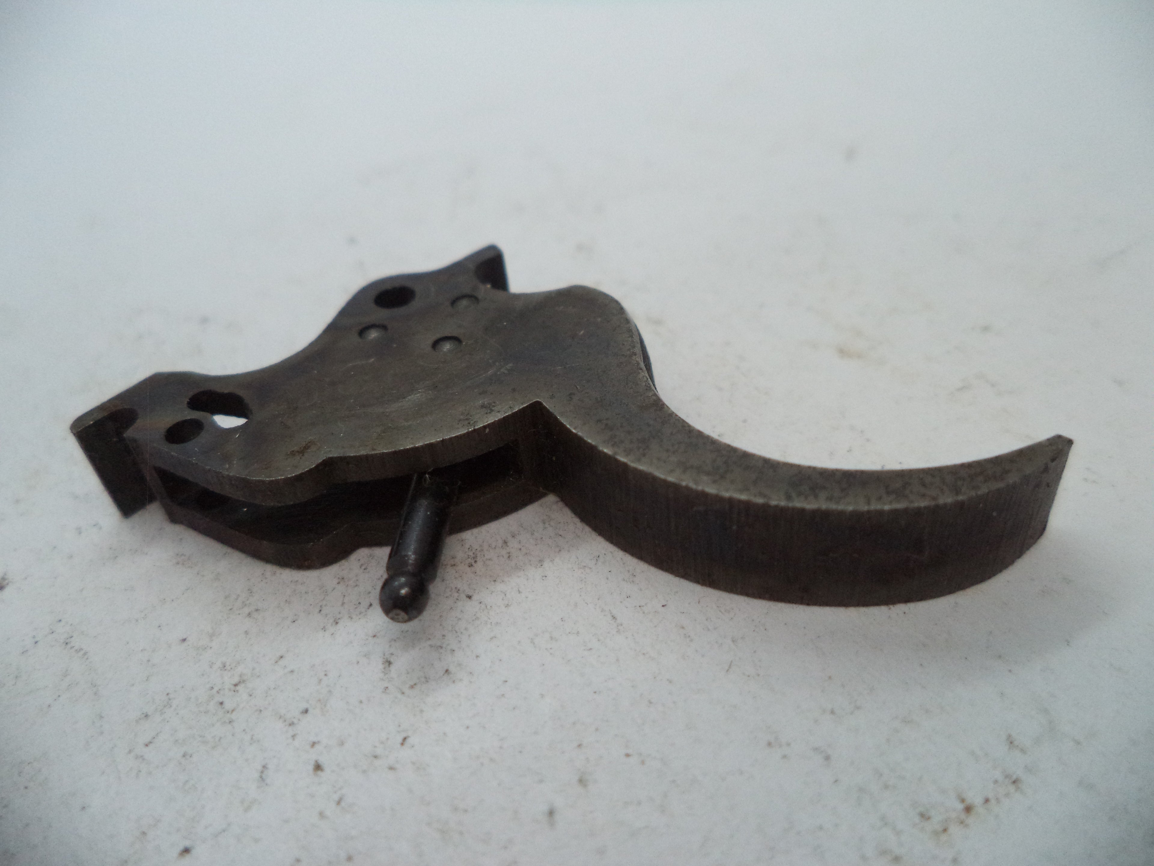 S&W K Frame Model 10-7 Trigger Assembly .265" Wide Spur Case Colored .38 Special Old Style Used - Part# 10184