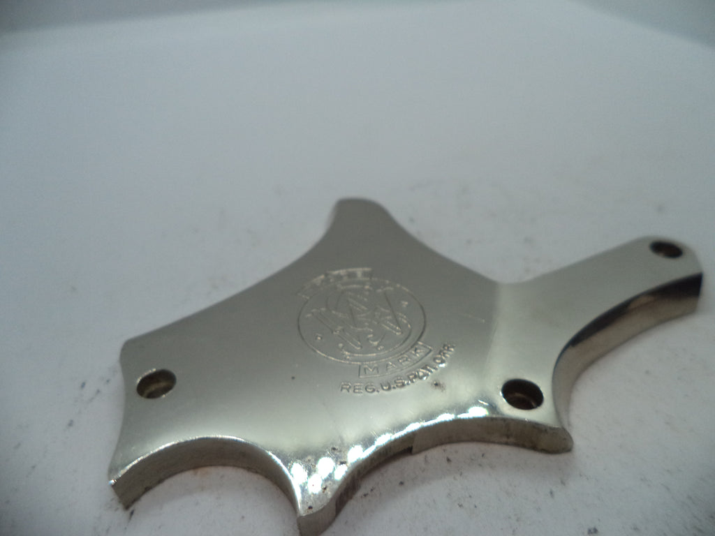 S&W K Frame Model 10 Nickel Side Plate w/Logo .38 Spl 10153