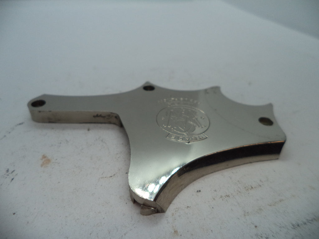 S&W K Frame Model 10 Nickel Side Plate w/Logo .38 Spl 10153