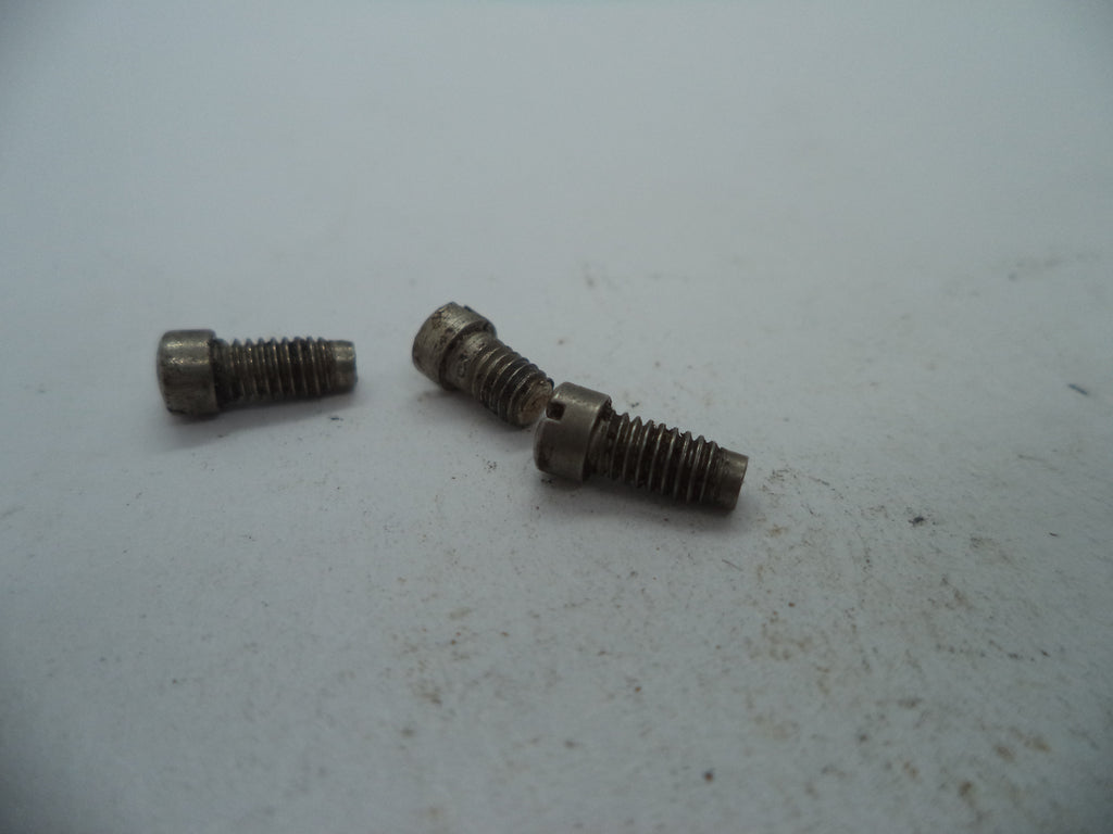 S&W K Frame Model 10 Side Plate Screws (3) Nickel .38 10160