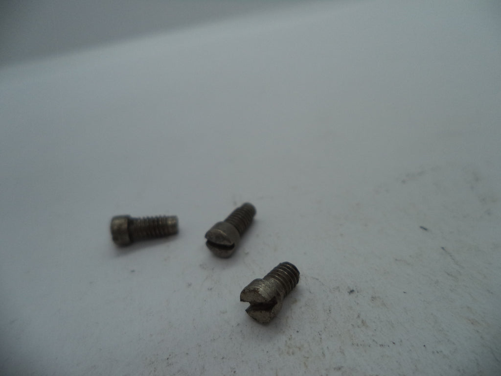 S&W K Frame Model 10 Side Plate Screws (3) Nickel .38 10160