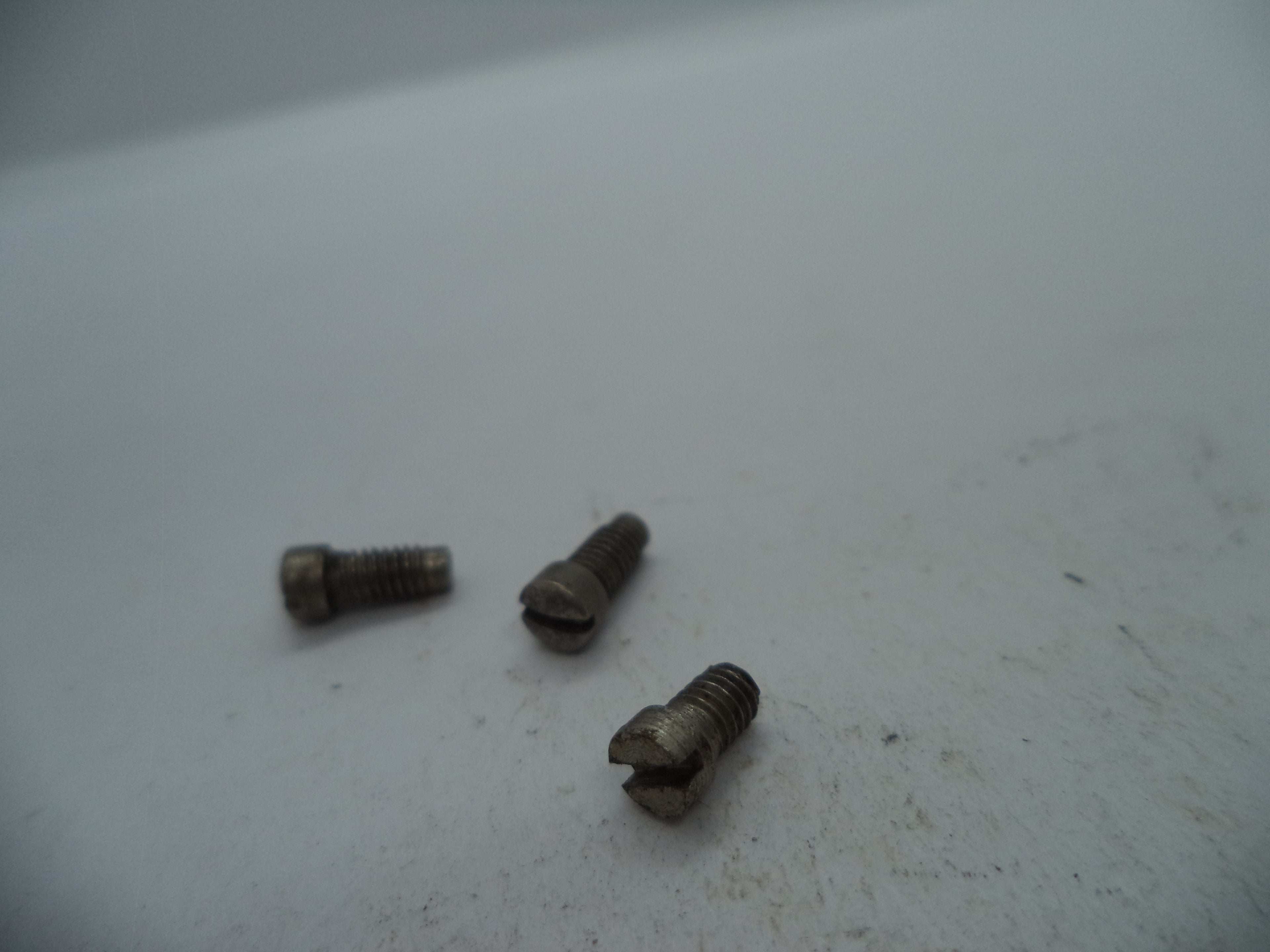 S&W K Frame Model 10 Side Plate Screws (3) Nickel .38 10160