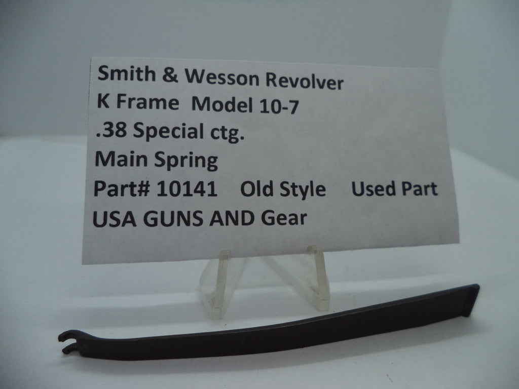 Smith & Wesson K Frame Model 10-7 Main Spring | .38 Special | OEM Used Part