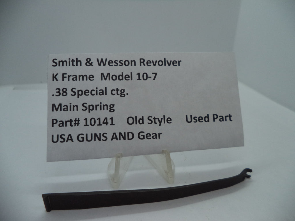 Smith & Wesson K Frame Model 10-7 Main Spring | .38 Special | OEM Used Part