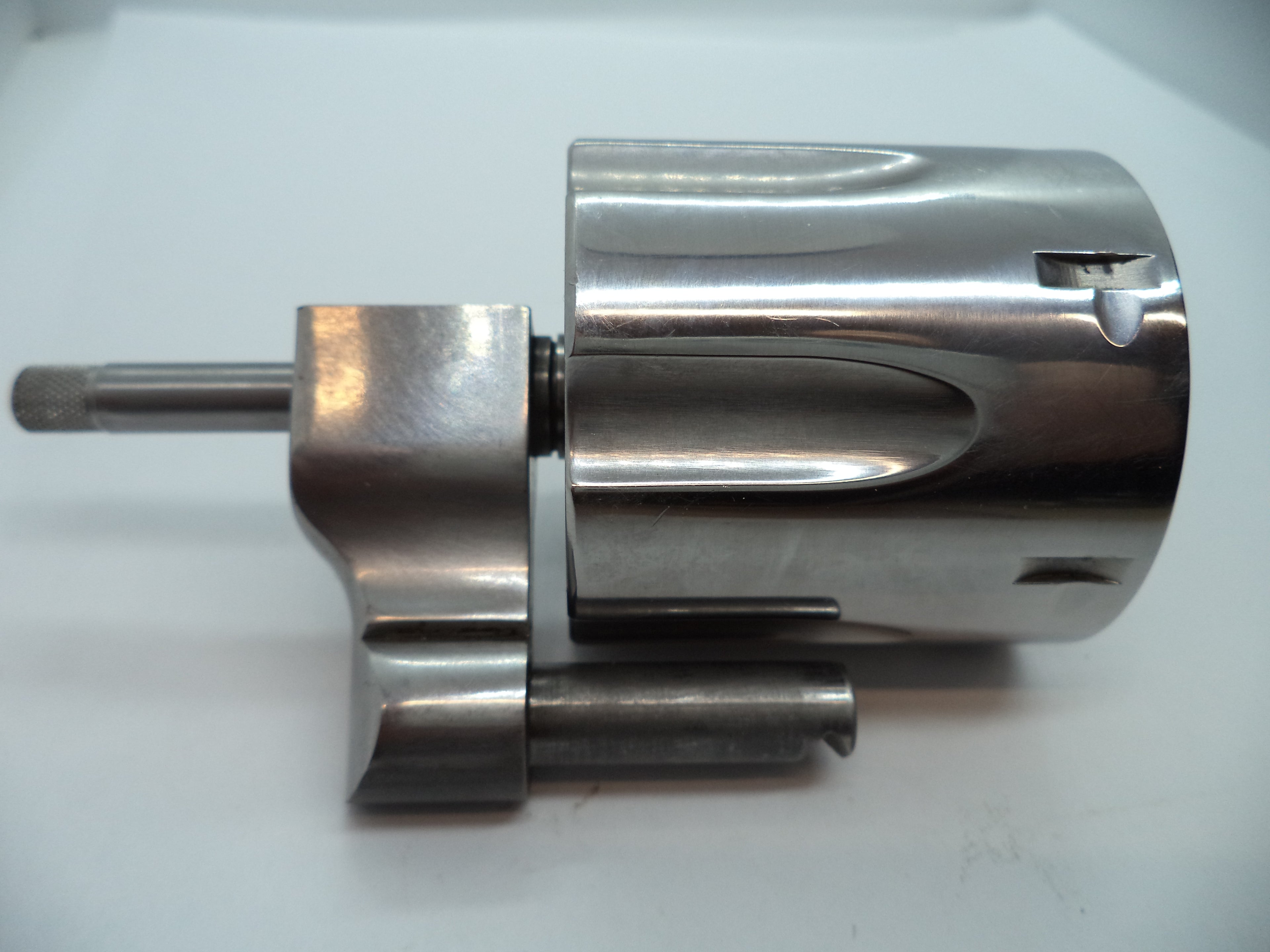 Smith & Wesson N Frame Model 629-5 Cylinder & Yoke Assembly - Stainless Steel .44 Magnum - Used OEM Part 62978