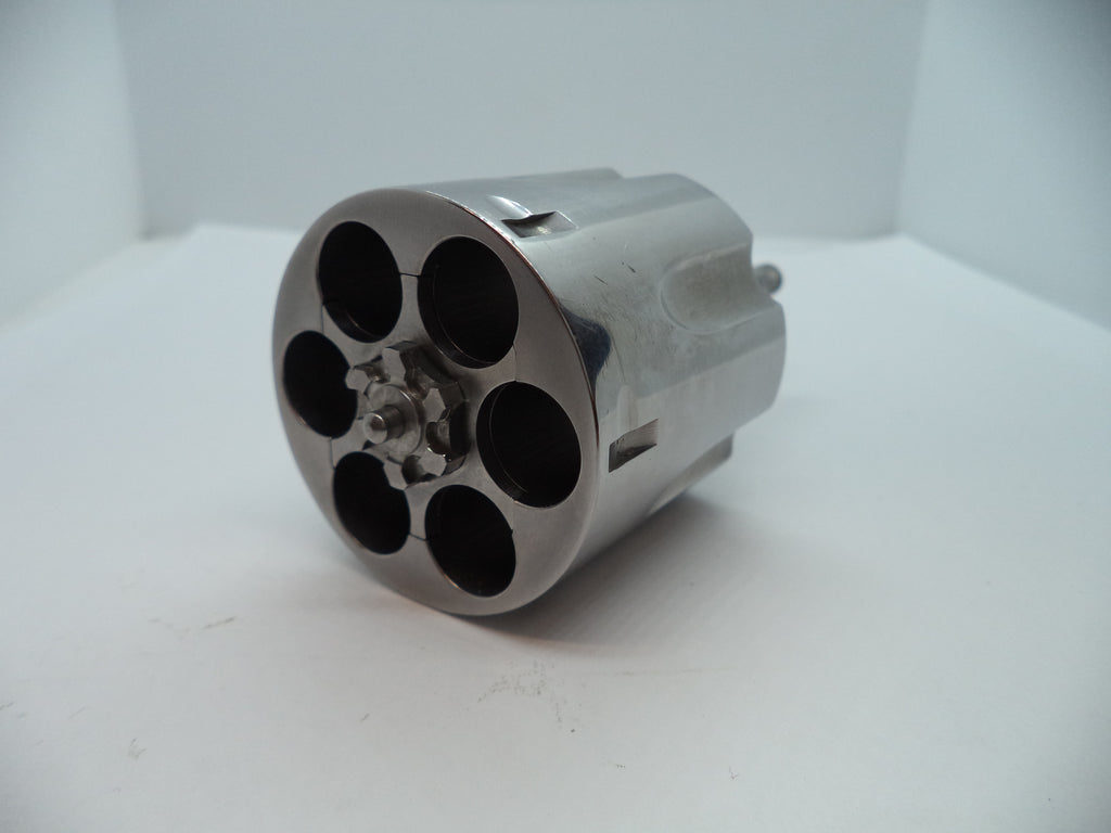 Smith & Wesson N Frame Model 629-5 Cylinder & Yoke Assembly - Stainless Steel .44 Magnum - Used OEM Part 62978