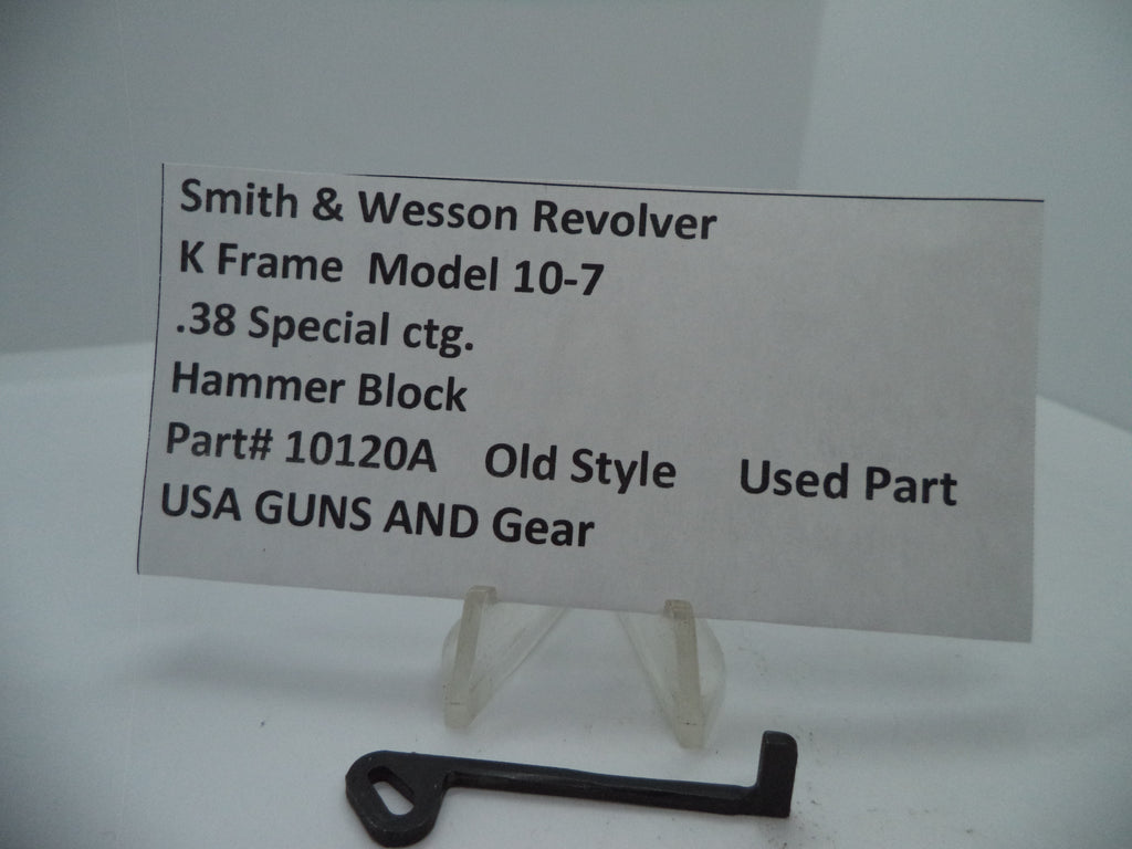 Smith & Wesson K Frame Model 10-7 Hammer Block - .38 Special - 10120A
