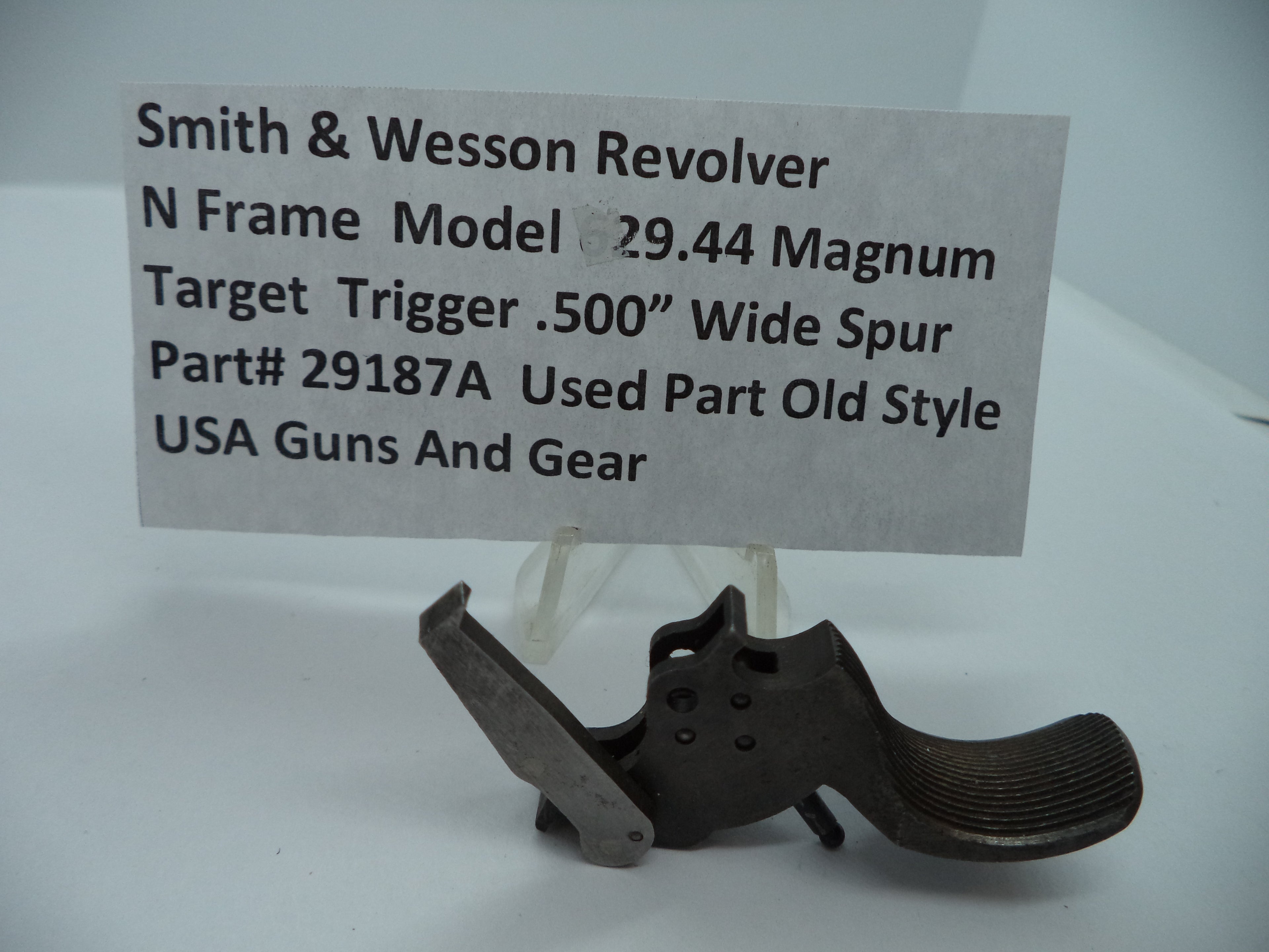 Smith & Wesson N Frame Model 29-3 .400" Target Trigger .44 Magnum Part# 29187
