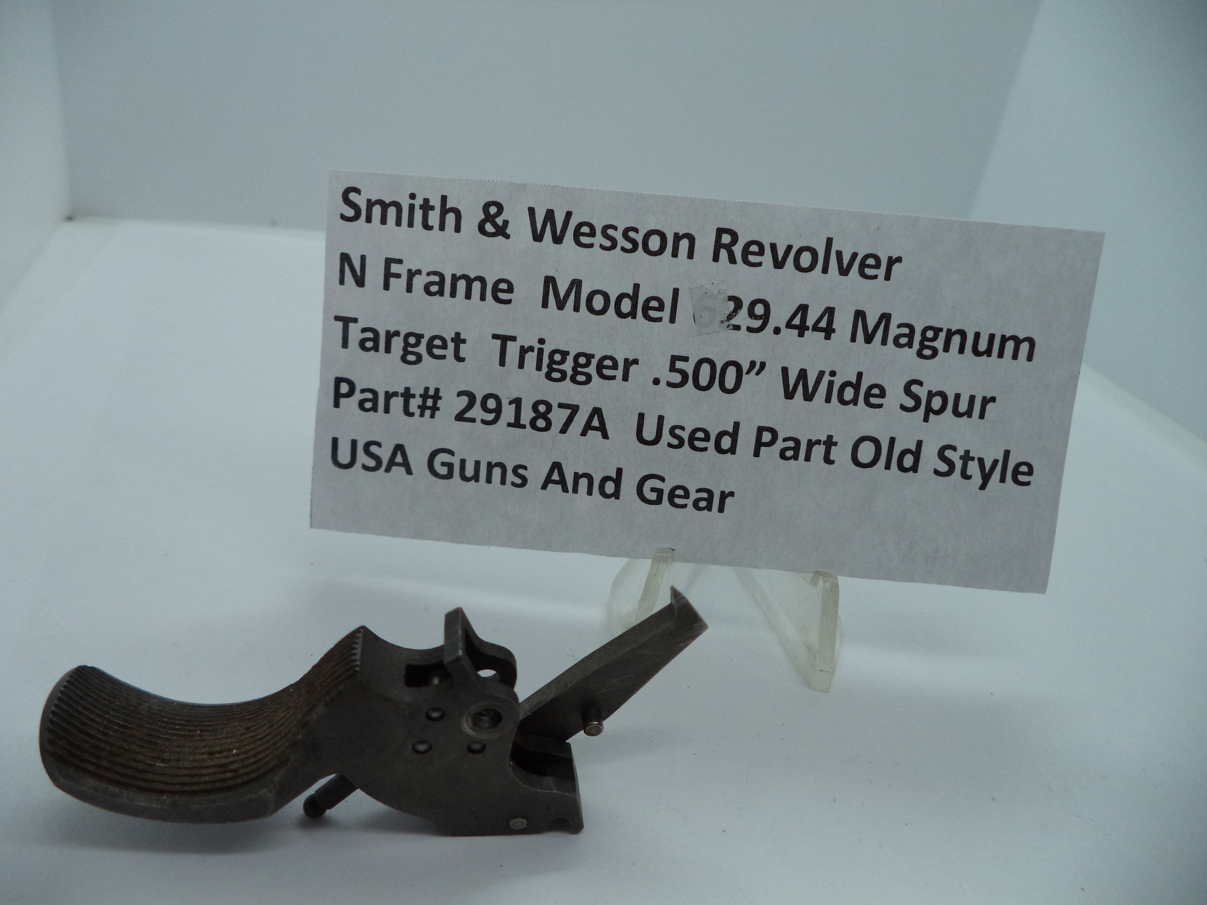 Smith & Wesson N Frame Model 29-3 .400" Target Trigger .44 Magnum Part# 29187