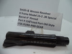 156A Smith & Wesson K Model 15-2  Pinned 4" Barrel  .38 Special Used Part