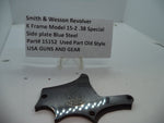 15152 S&W K Size Model 15-2 Side Plate Blue Steel .38 Special Used Part