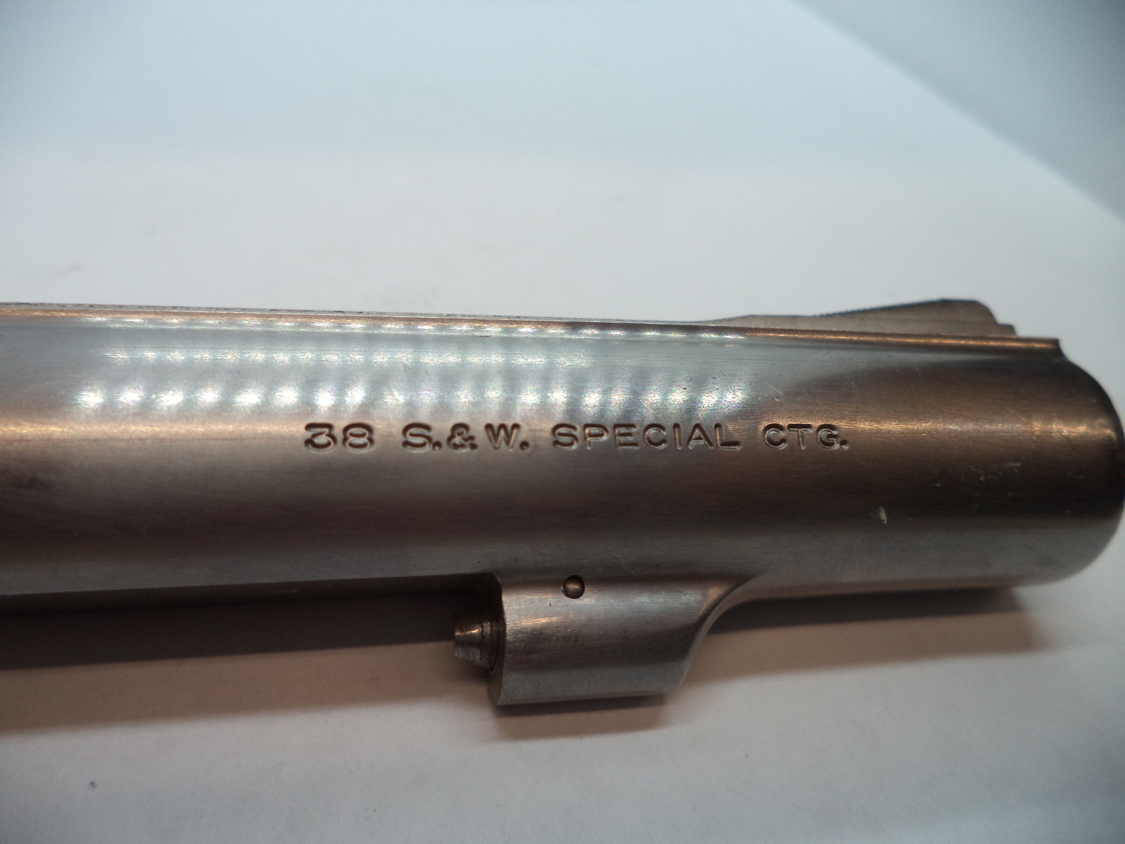 648 S&W K Frame Model 64-3 Barrel Non Pinned 4" Stainless Steel .38 SPL