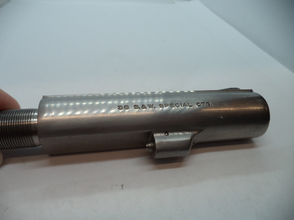 S&W K Frame Model 64-3 Barrel 4" Non-Pinned Stainless .38 Special Used - Part# 648