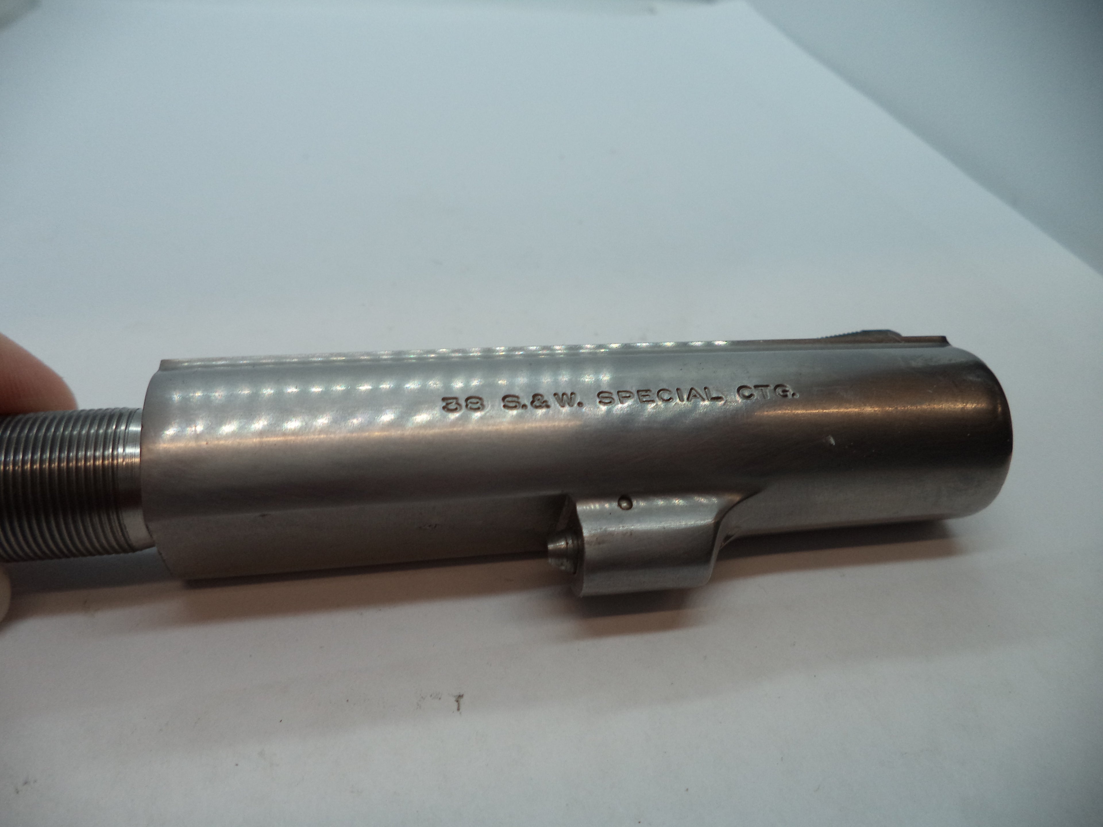 S&W K Frame Model 64-3 Barrel 4" Non-Pinned Stainless .38 Special Used - Part# 648