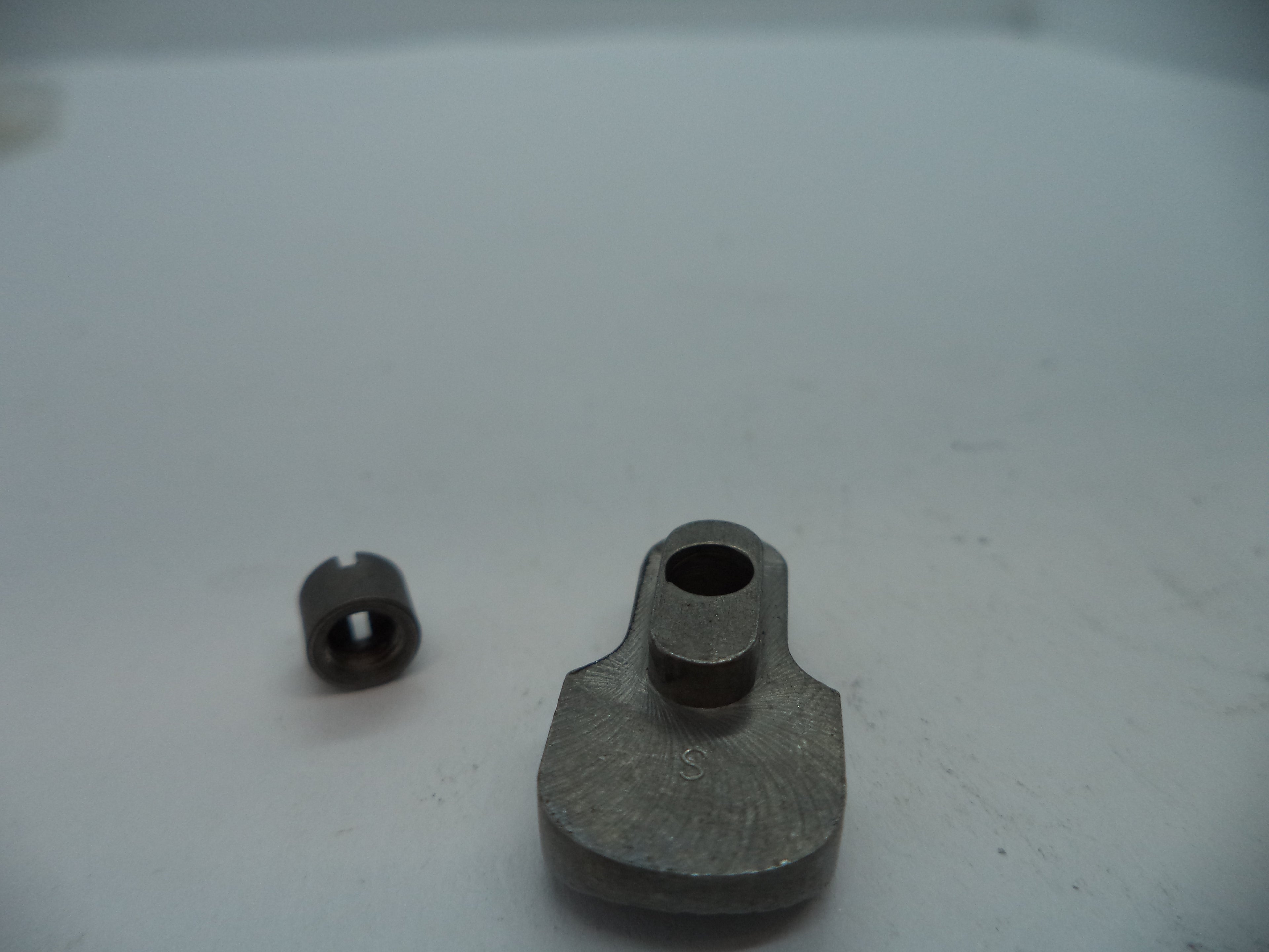 Smith & Wesson K L N Frame multi Model stainless steel thumb piece and nut assembly for revolver