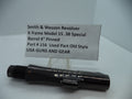 156 S&W K Size Model 15 Barrel 4" Pinned Blue Steel .38 Special Used