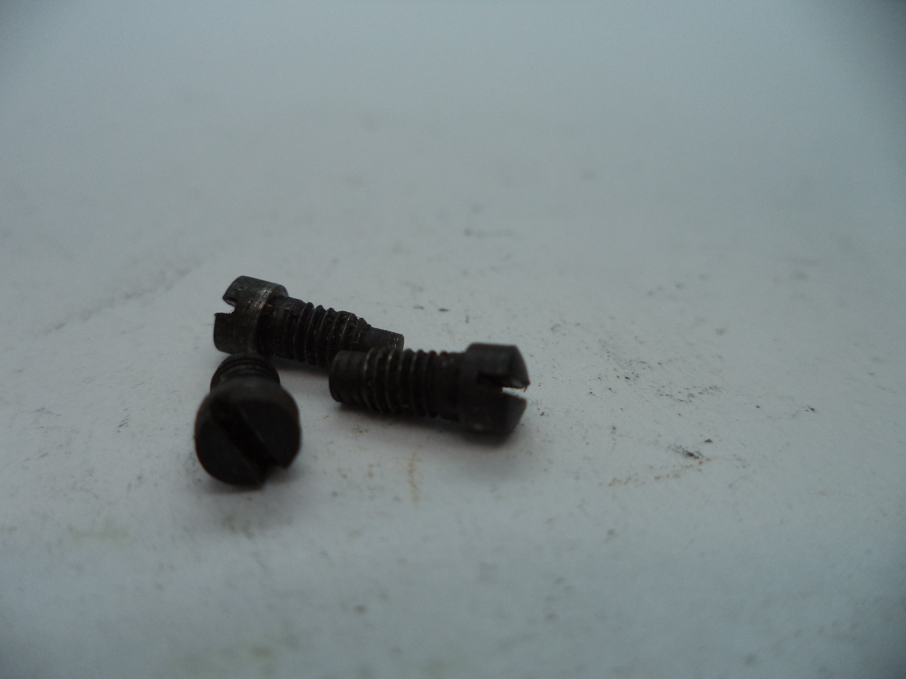 15144A S&W K Frame Model 15 Side Plate Screws (3) Blue .38 Special Used