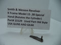 Smith & Wesson K Frame Model 15 Hand revolver part label indicating the model and usage information.