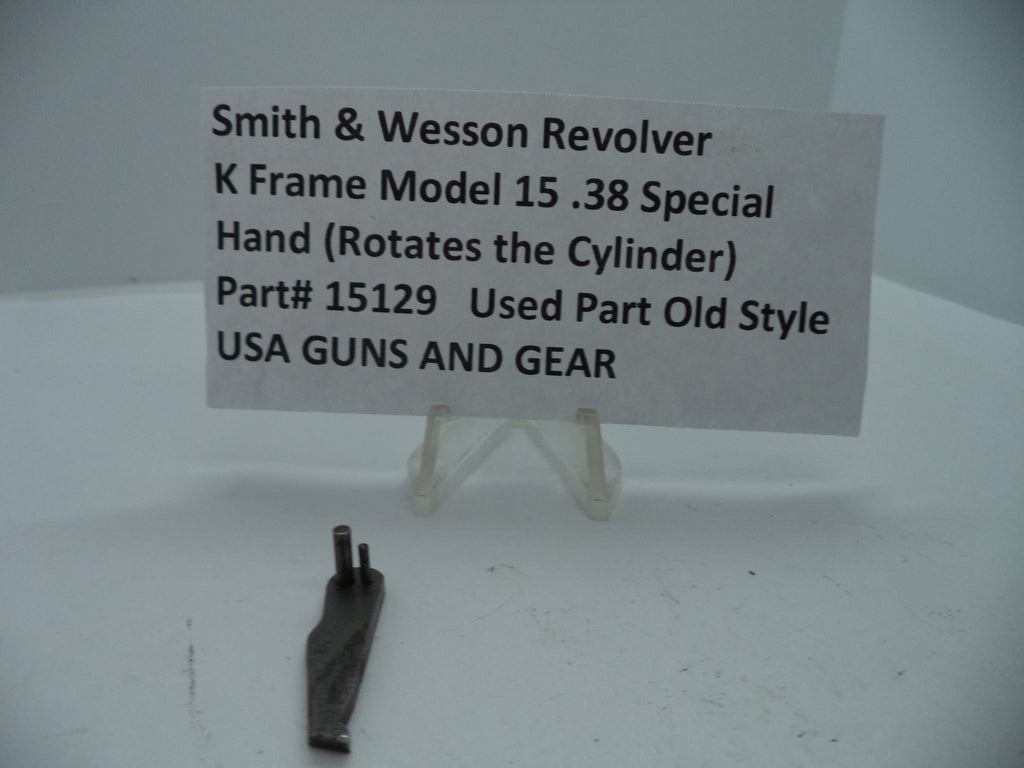 Smith & Wesson K Frame Model 15 Hand .38 Special Old Style Used Part 15129
