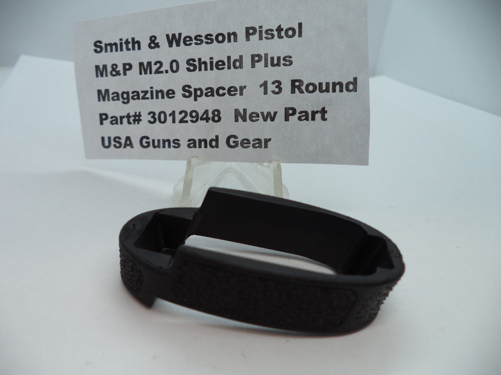 Smith & Wesson Shield Plus Magazine Spacer - 13 Round - Factory OEM 3012948