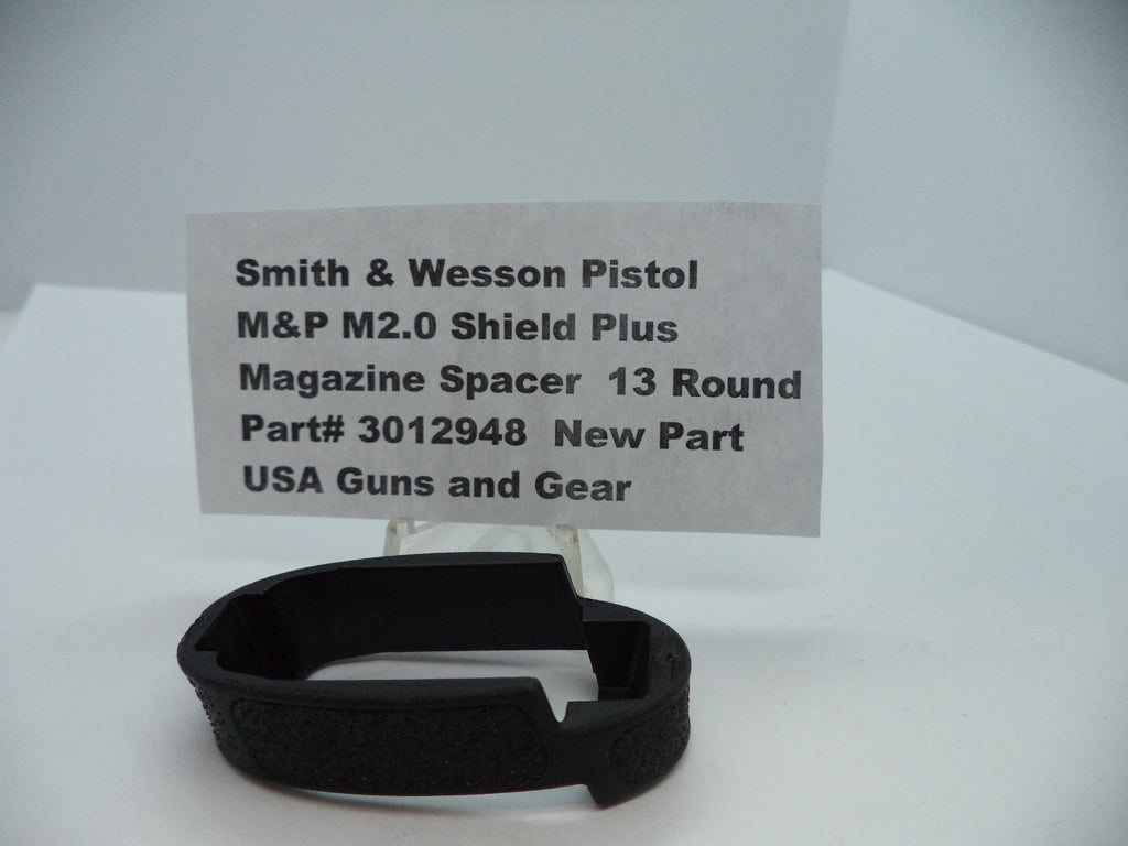 Smith & Wesson Shield Plus Magazine Spacer - 13 Round - Factory OEM 3012948