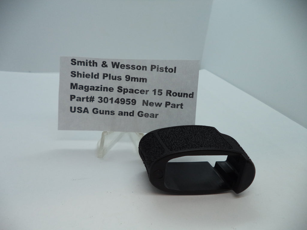 Smith & Wesson M&P Shield Plus & Equalizer Magazine Spacer - 15 Round 9mm - Factory OEM 3014959
