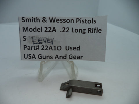 22A1O Smith & Wesson Pistol Model 22A S-Lever .22 Long Rifle Used Part