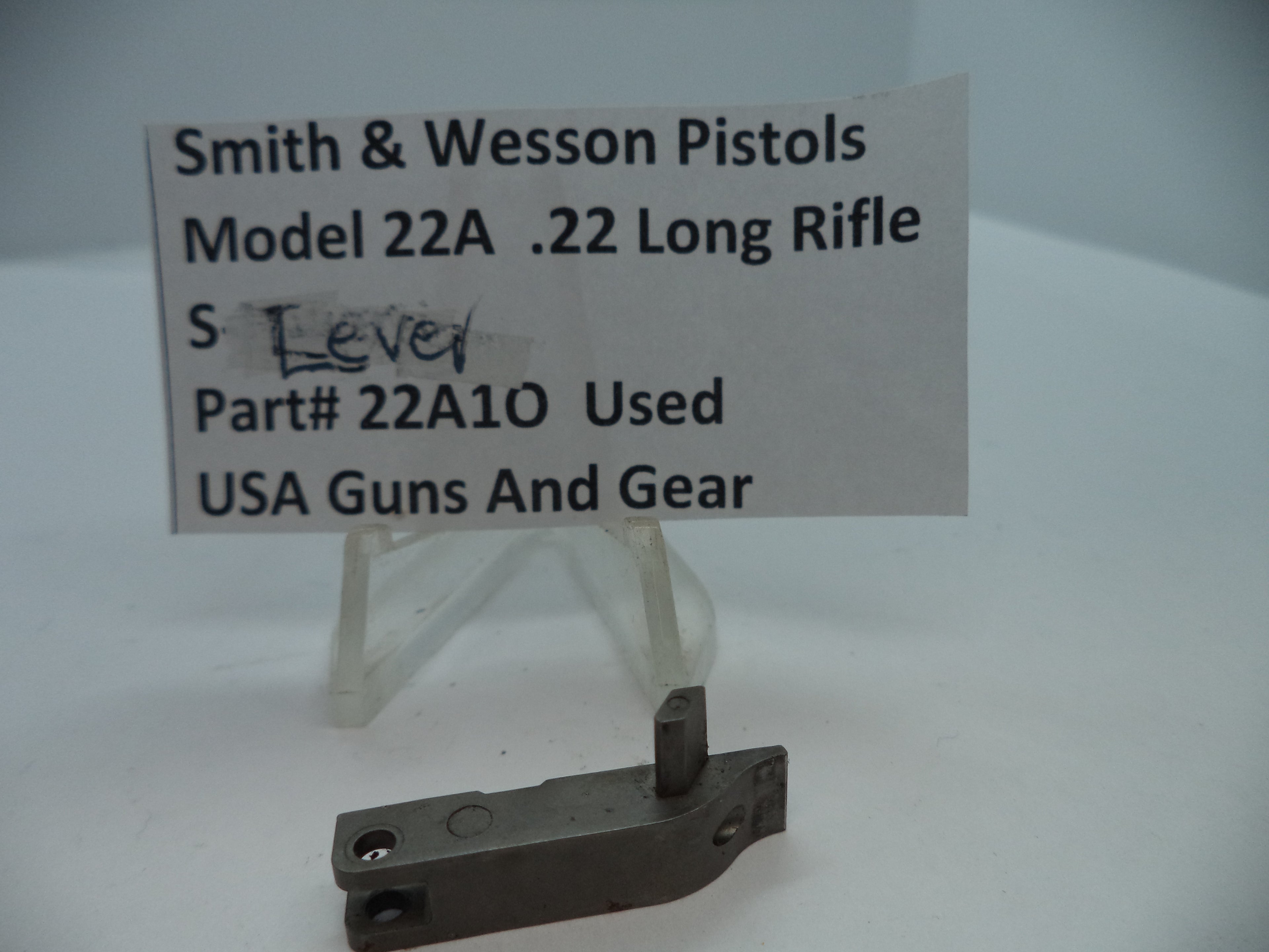Smith & Wesson Model 22A S-Lever .22 LR Used - 22A1O