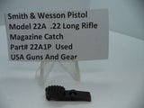 22A1P Smith & Wesson Pistol Model 22A Magazine Catch .22 Long Rifle Used Part