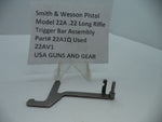 22A1Q Smith & Wesson Pistol Model 22A Trigger Bar Assembly .22 Long Rifle Used Part